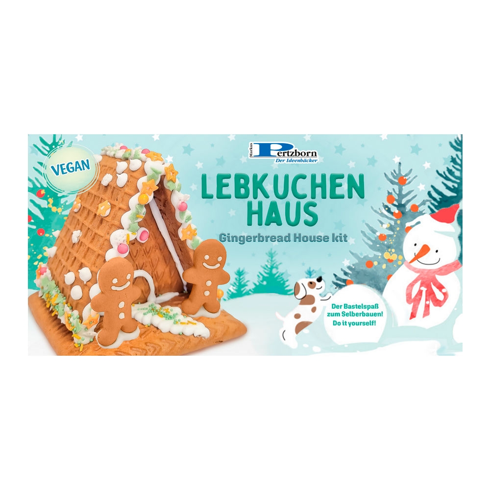 Pertzborn Diy Lebkuchen Huis Doos 8 x 200 gram