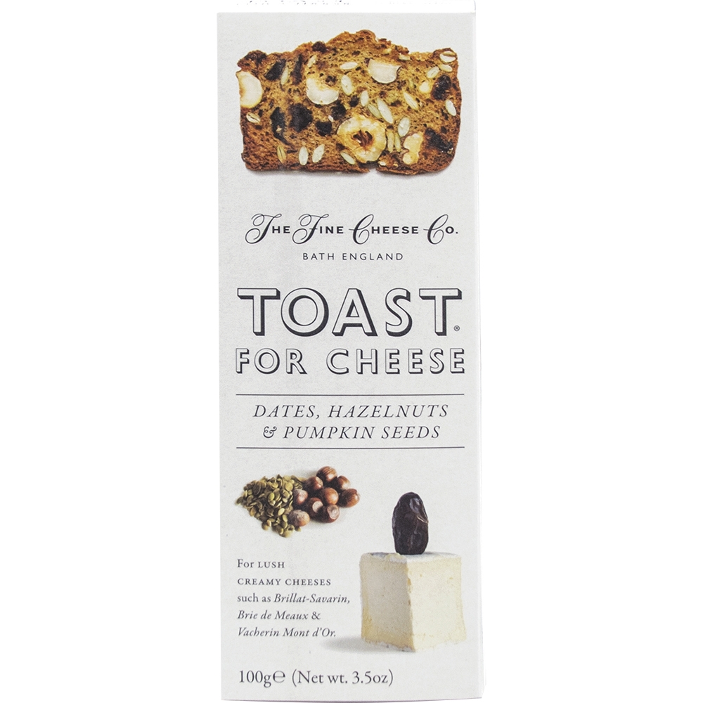 The Fine Cheese Company Toast For Cheese 6 x 100 gram