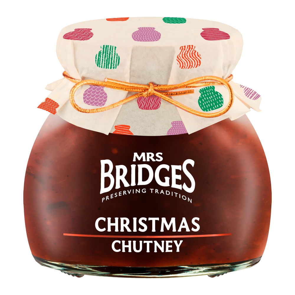 Mrs Bridges Christmas Chutney Glas 6 x 240 gram