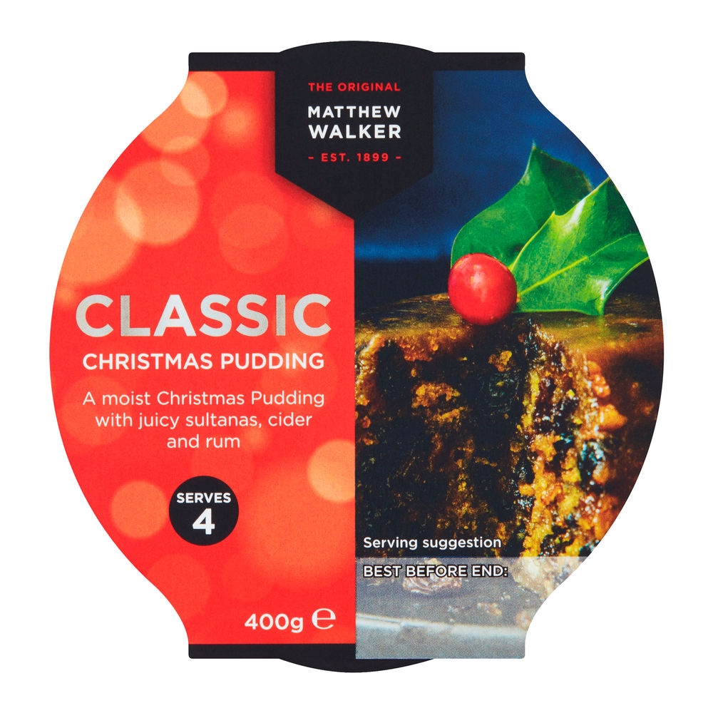 Matthew Walker Class Christmas Pudding 12 x 400 gram
