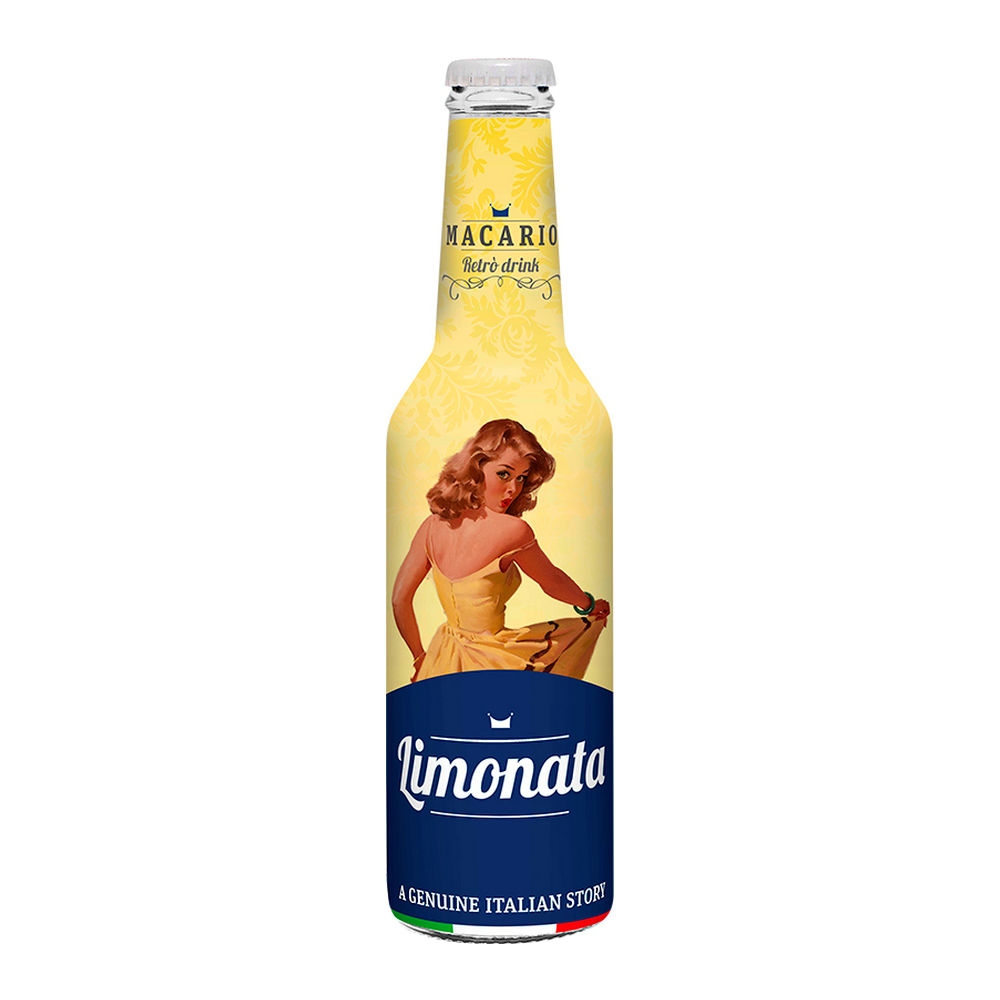 Macario Retro Drink Limonata Lemonade 12 x 275 ml