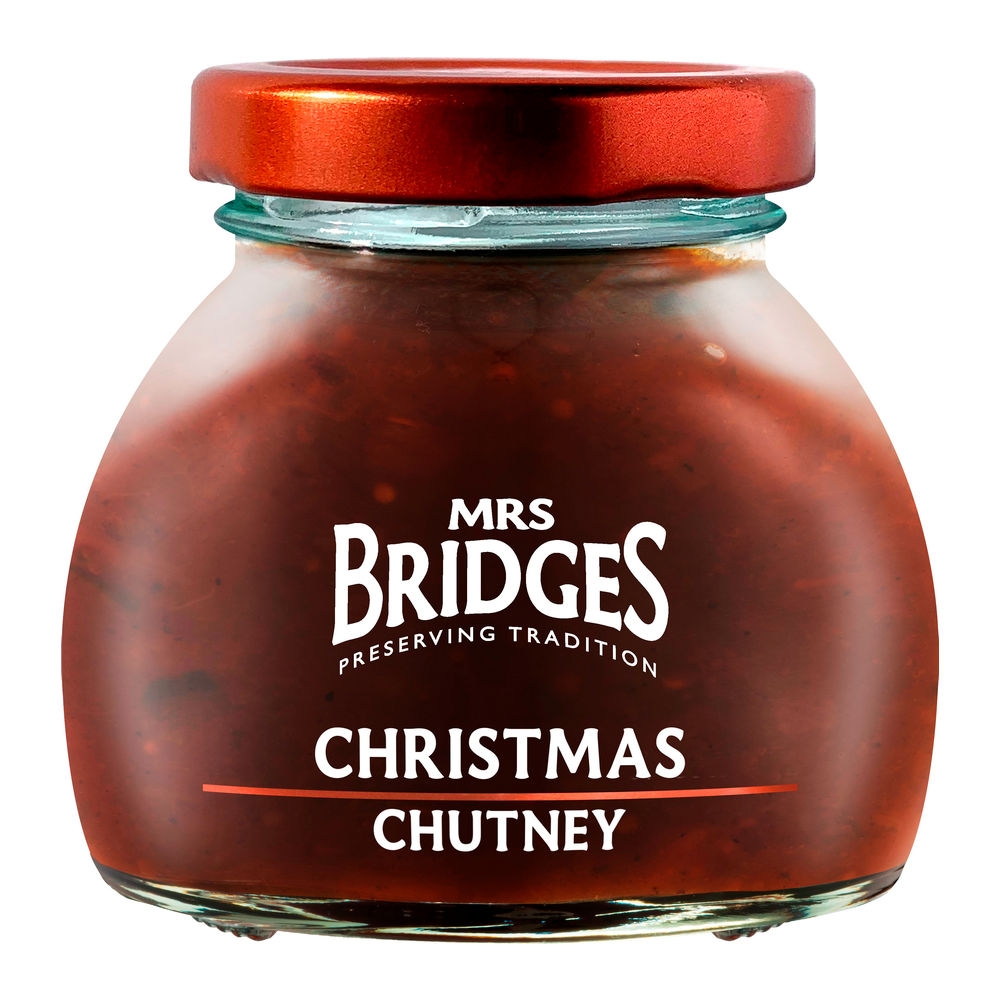 Mrs Bridges Christmas Chutney Glas 16 x 100 gram
