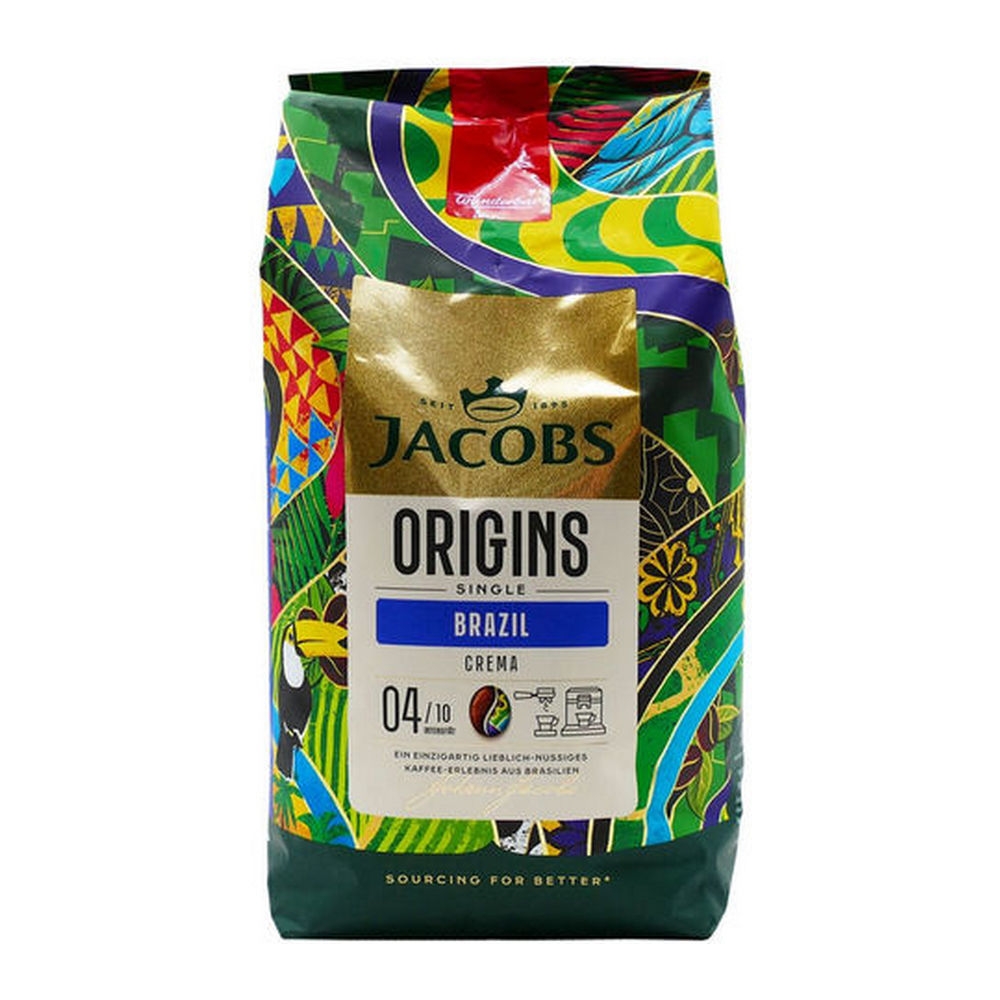 Jacobs Origins Brazil Crema Bonen 4x 1000g