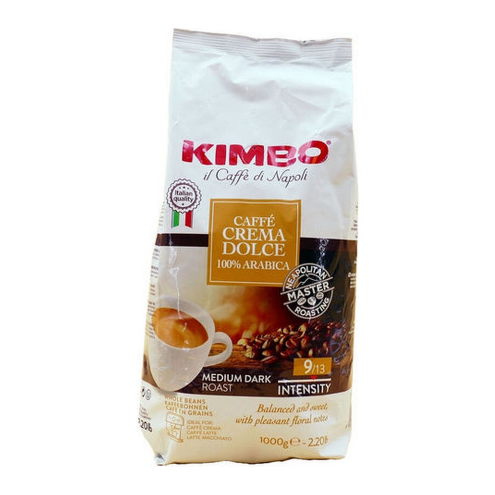 Kimbo Caffé Crema Dolce 100 Arabica Bonen 6x 1000g