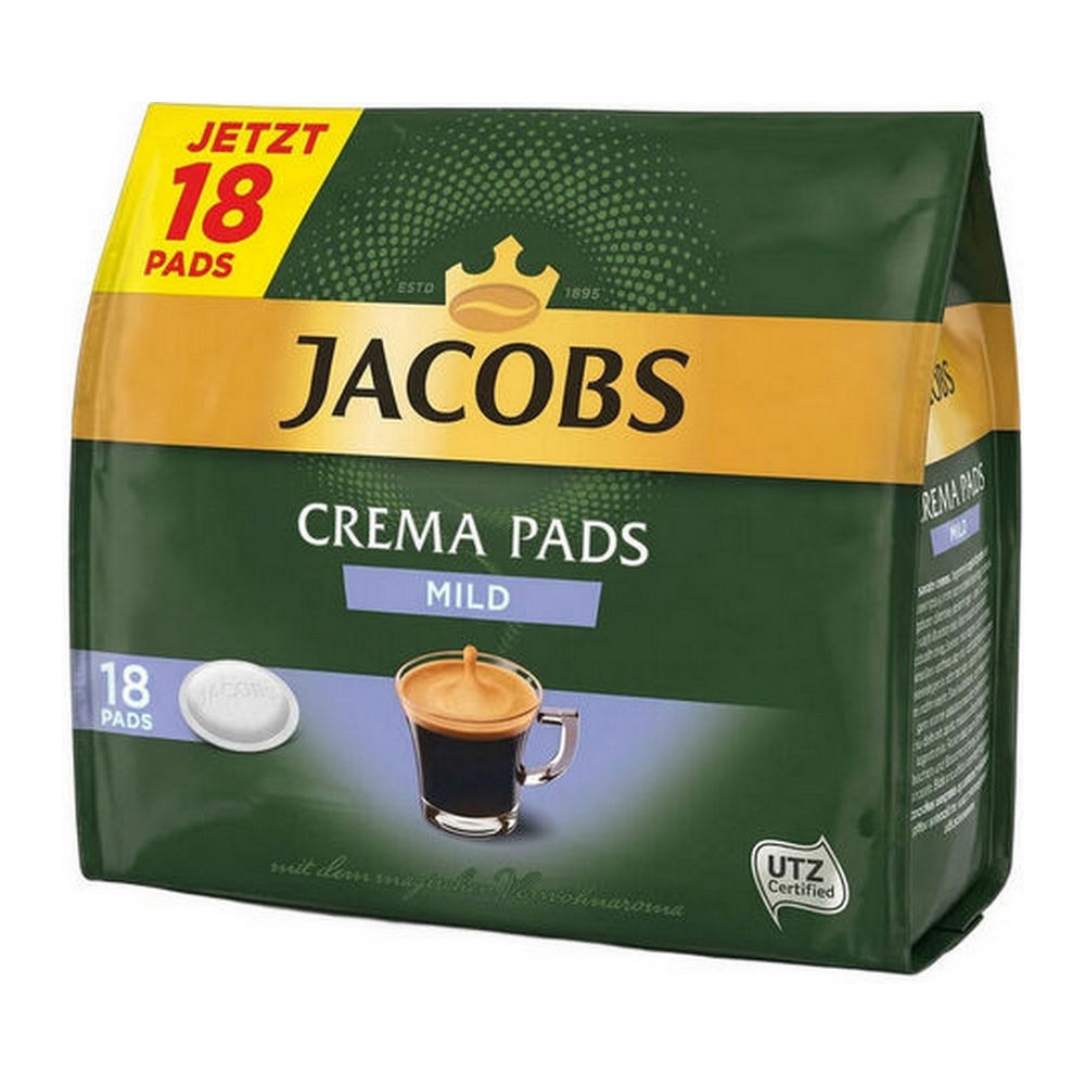 Jacobs Crema Mild Utz 5x 18pads