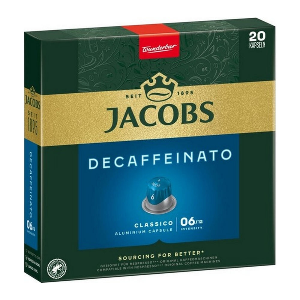 Jacobs Nespresso Lungo decaffeinato 10x 20caps