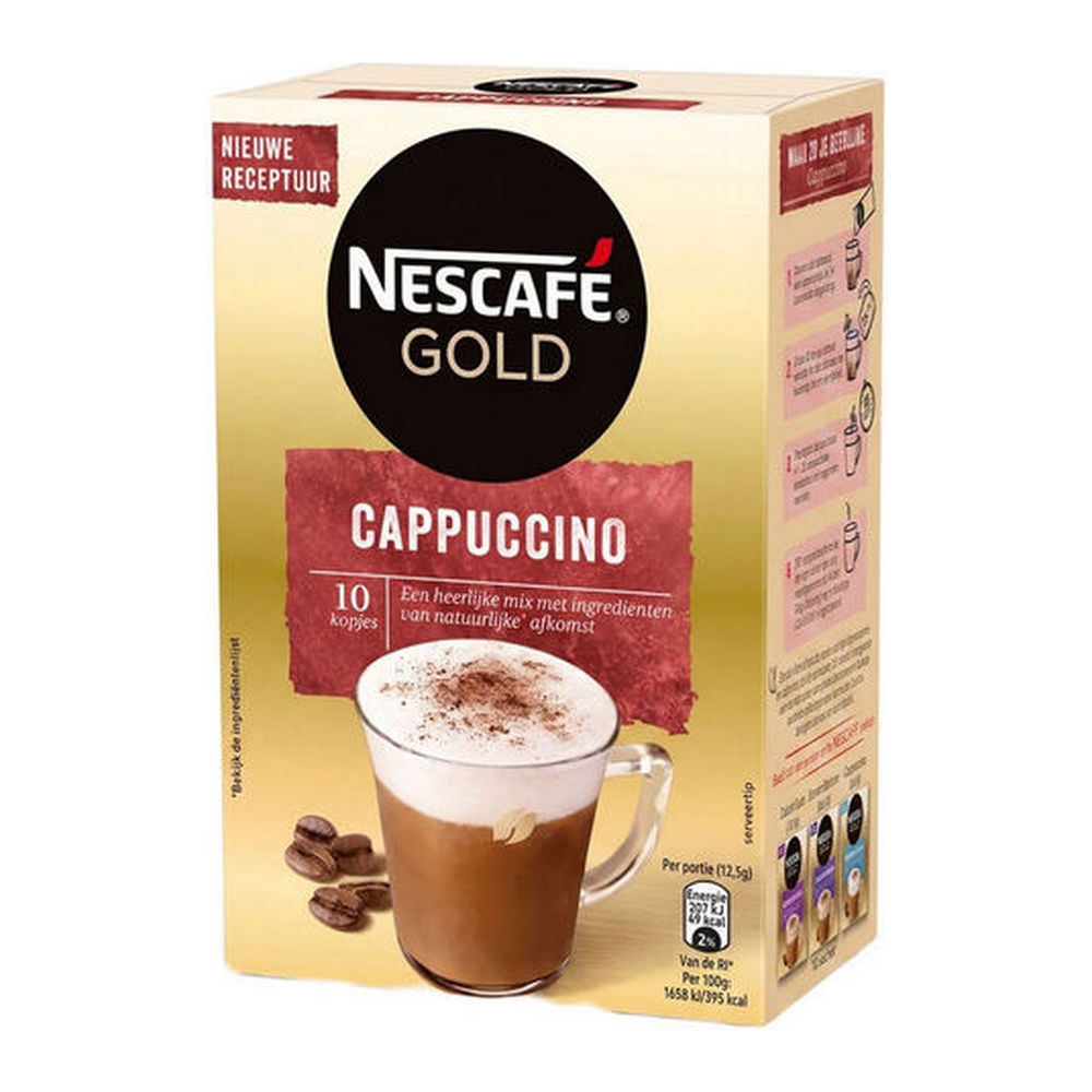 Nescafe Gold Cappuccino Sachets 6x 125g