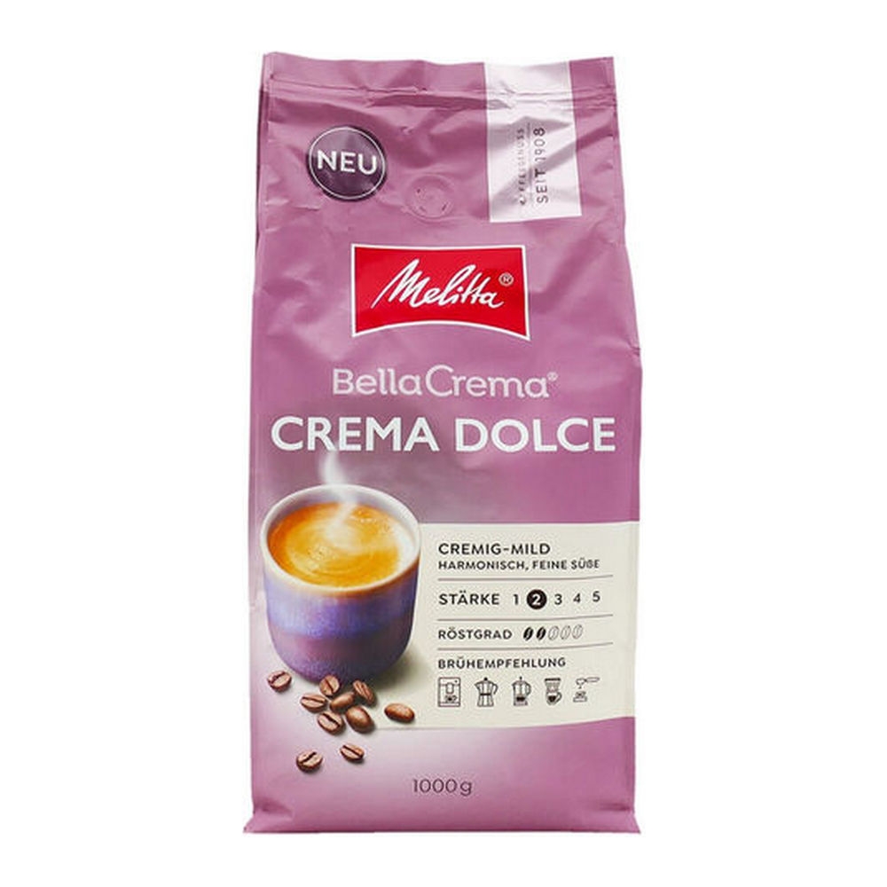 Melitta Bellacrema Crema Dolce Bonen 8x 1000g