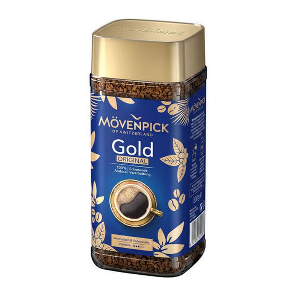 Movenpick Gold Original Oploskoffie 6x 200g