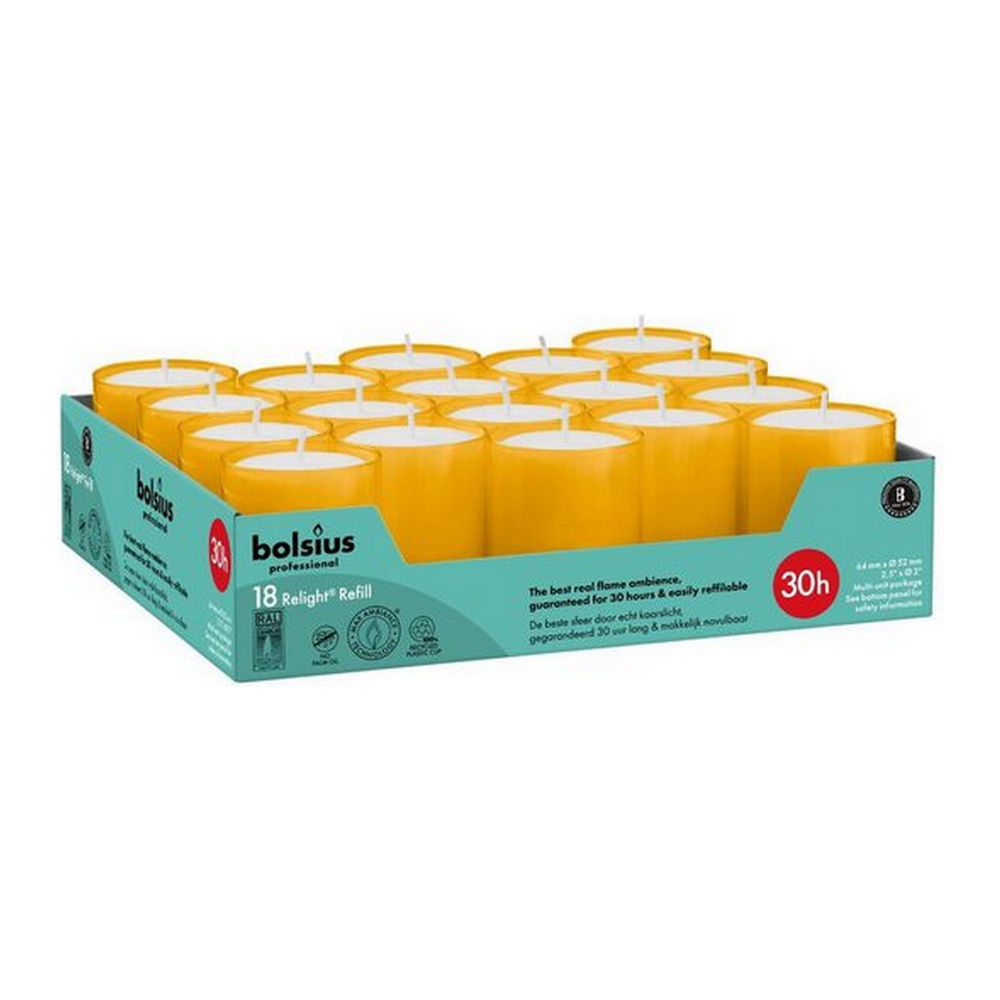 Bolsius  Relight 30 Uur Amber - 4x 18x