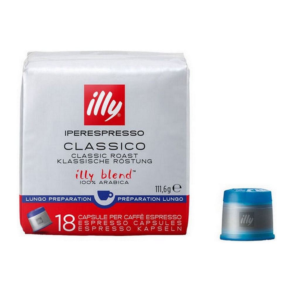 Illy Iperespresso Lungo Espresso 6x 18caps