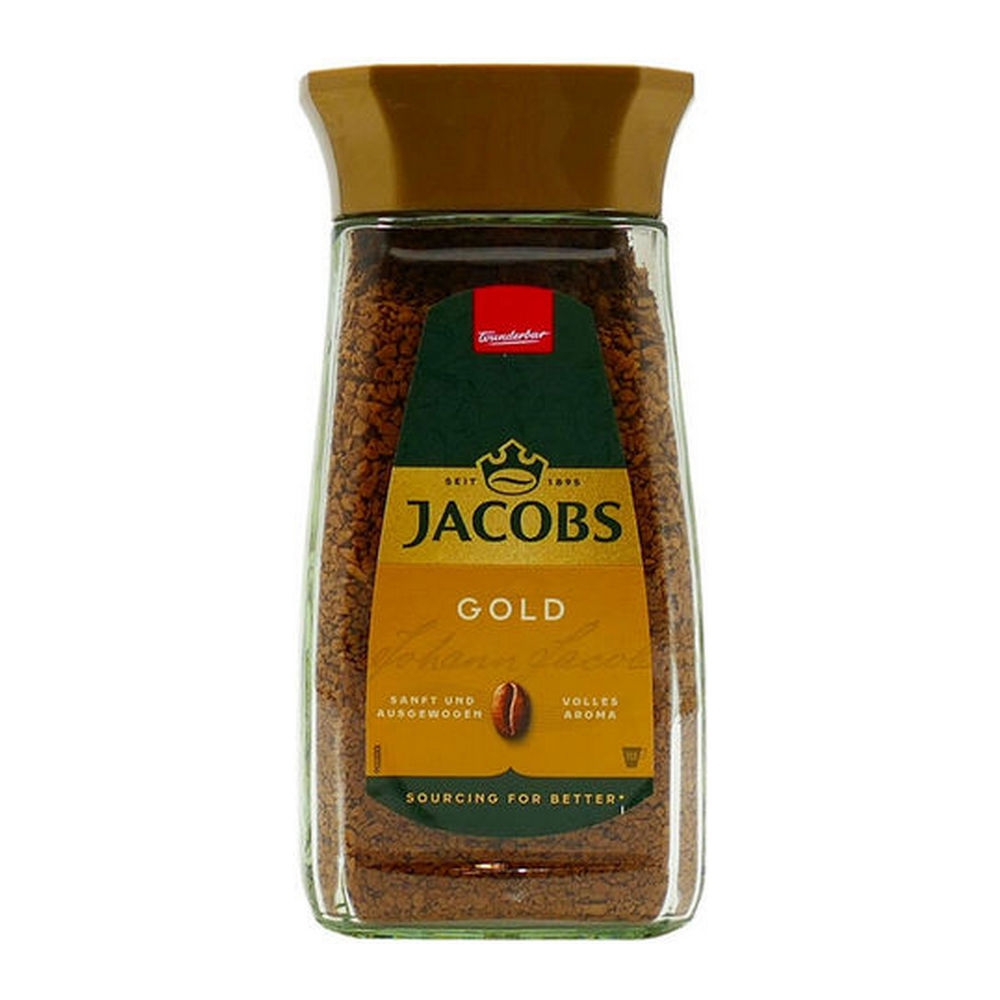 Jacobs Gold Oploskoffie Pot 6x 200g