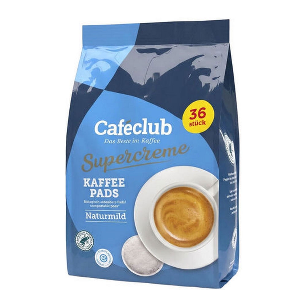 Cafeclub Supercreme Naturmild 10x 36pads
