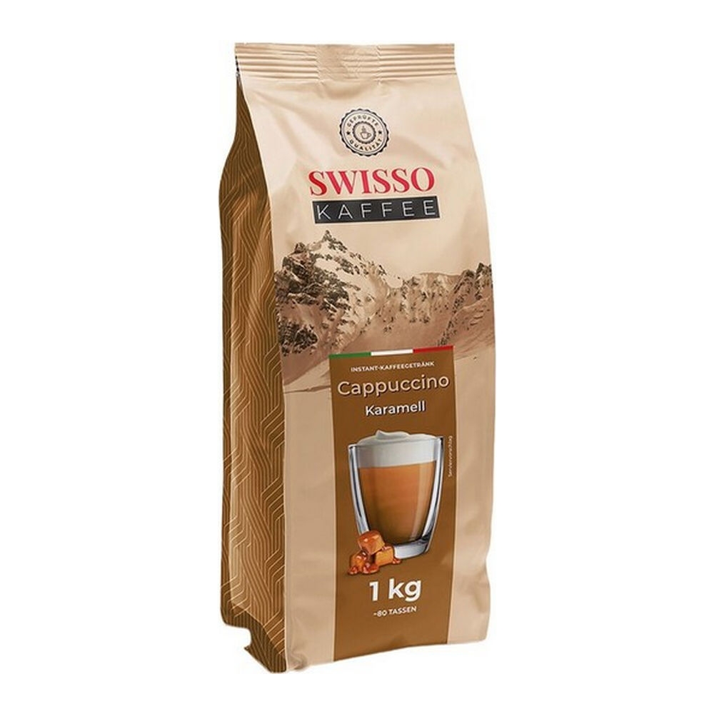 Swisso Koffie Cappuccino Karamel 10x 1kg