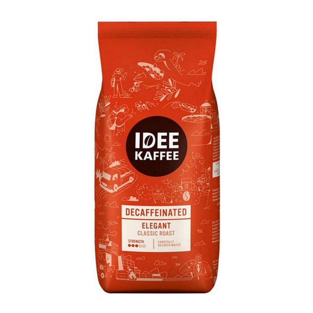 Idee Kaffee Idee Kaffe Decaffeinated Elegant Bonen 4x 1000g