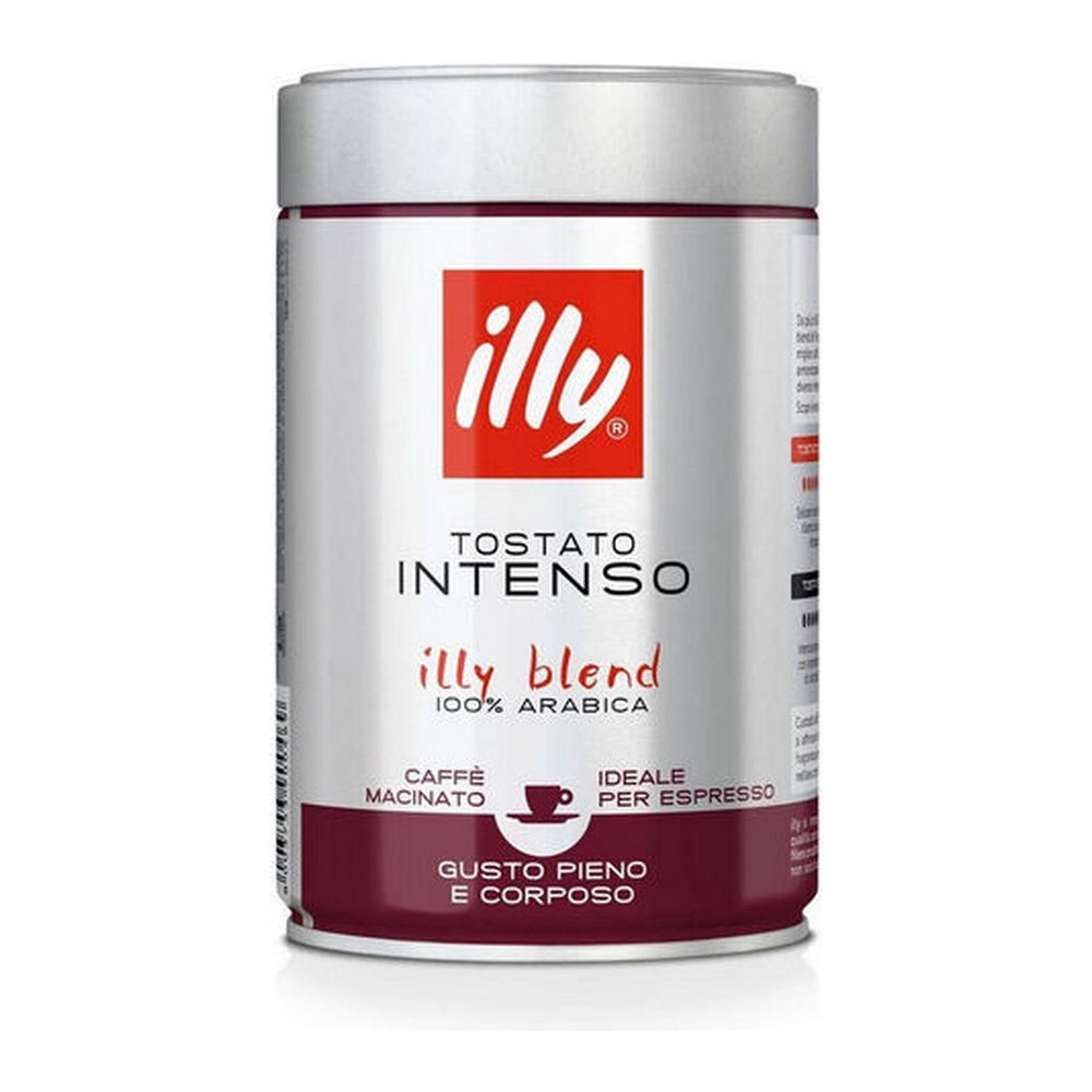Illy Espresso Intenso Bold Roast Gem. Blik 6x 250g