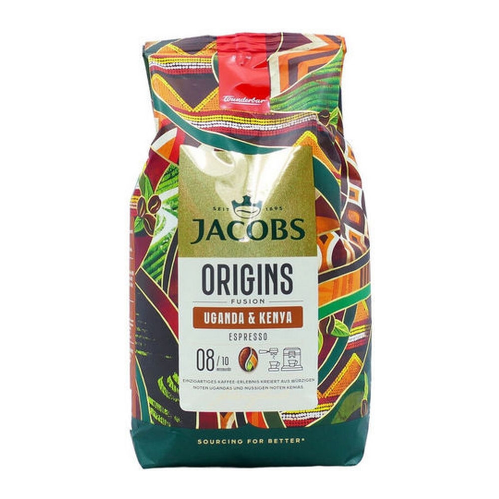 Jacobs Origins Uganda Kenya Espresso Bonen 4x 1000g