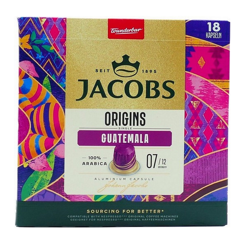 Jacobs Nespresso Origin Quatemala 10x 18caps