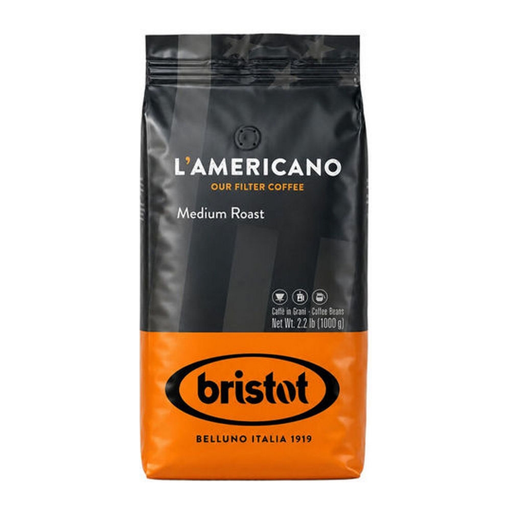 Bristot Laposamericano Medium Roast Coffee Bonen 6x 1kg