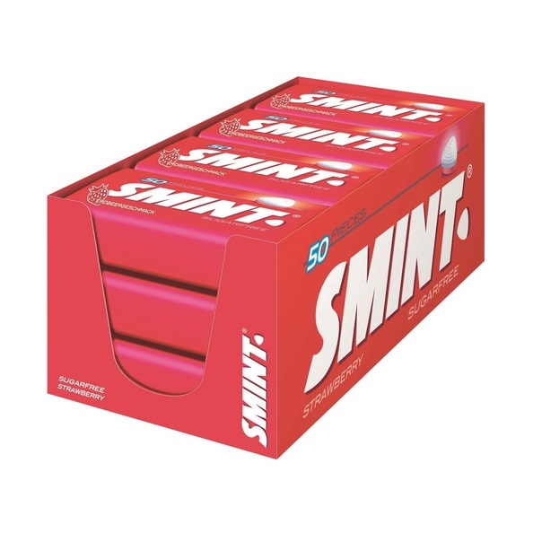 Smint - XL Tin Aardbei - 12x