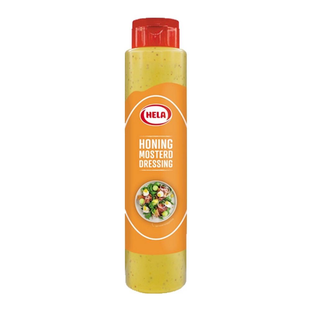 Hela Honing Mosterd Dressing 800 ml