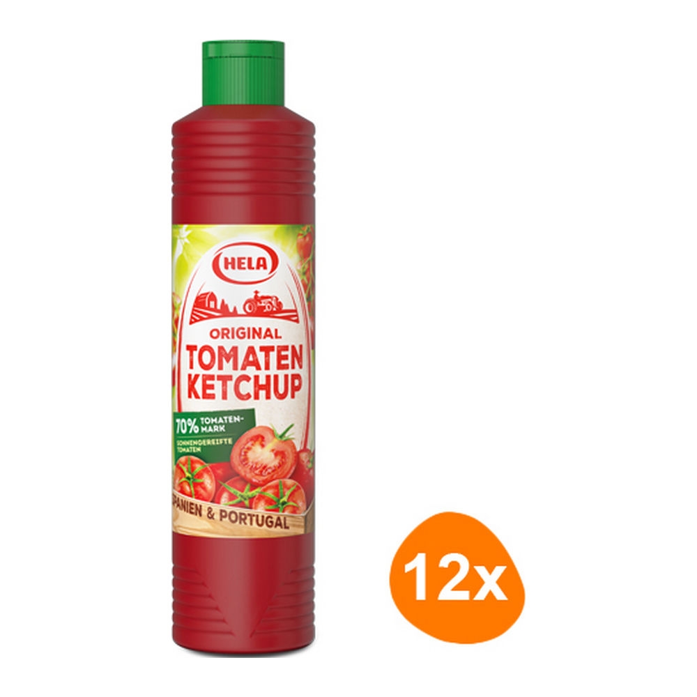 Hela Original Tomaten Ketchup 12x 800ml