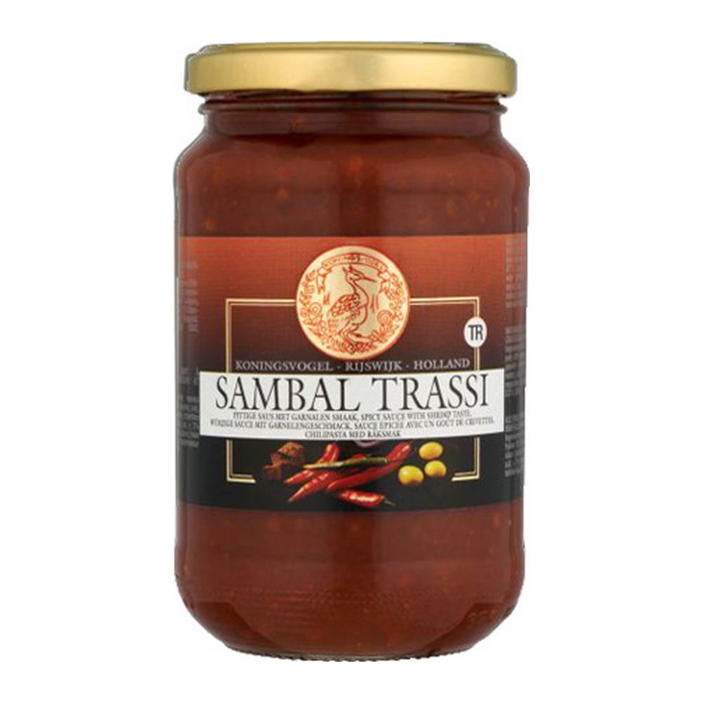 Koningsvogel Sambal Trassi 375 g