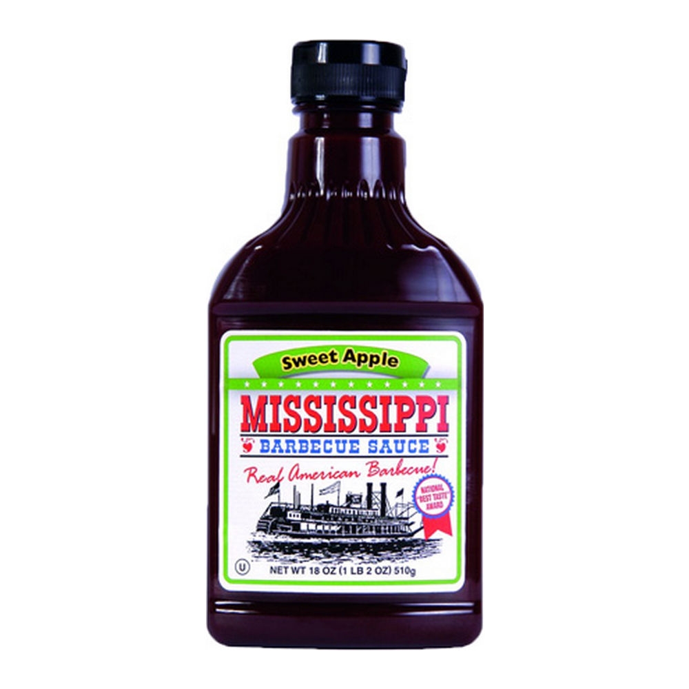 Mississippi Barbecue saus sweet apple 440ml