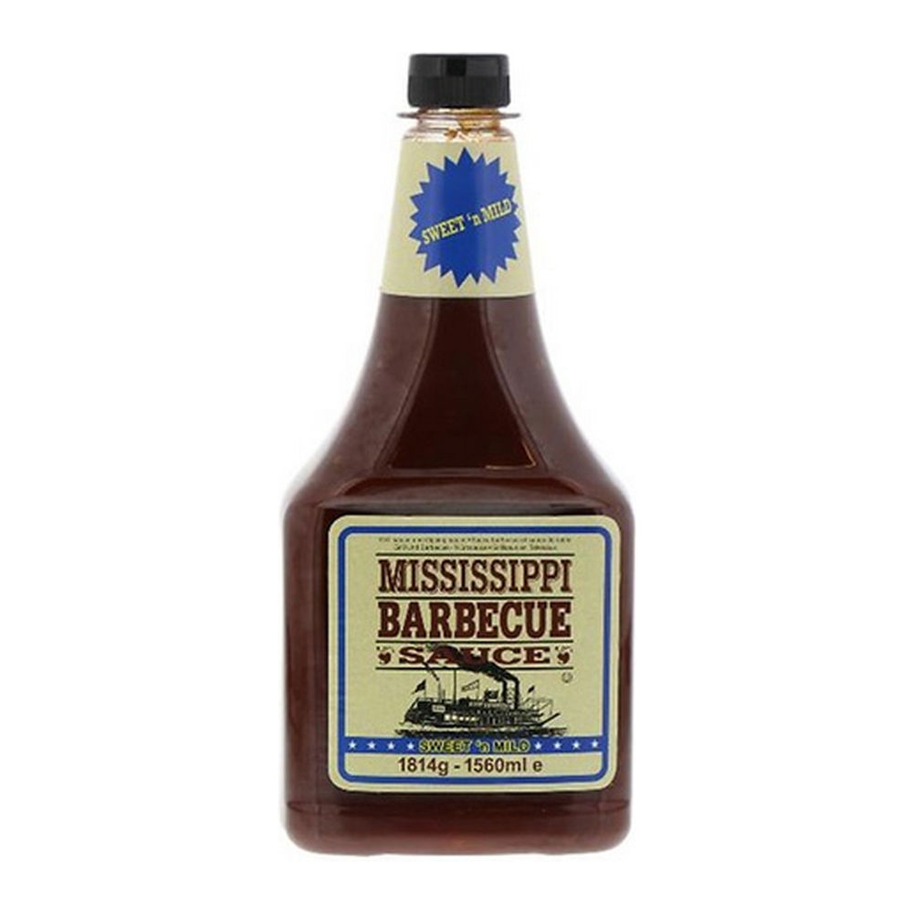 Mississippi Barbecue saus sweet apos n mild 1560ml