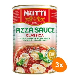 Mutti - Pizzasaus Classica - 3x 4,1 kg