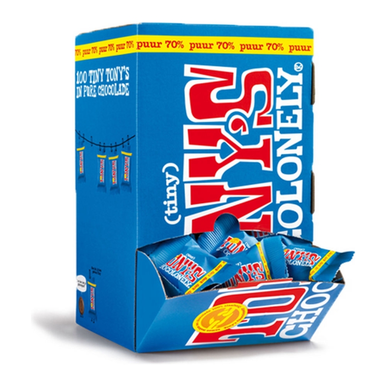 Tony's Chocolonely - Tiny Tony's puur - 900g