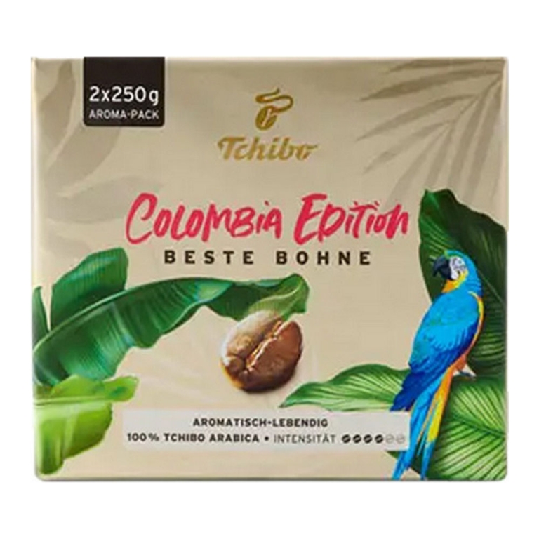 Tchibo - Beste Bohne Colombia Edition gemalen - 500g (2x 250g)