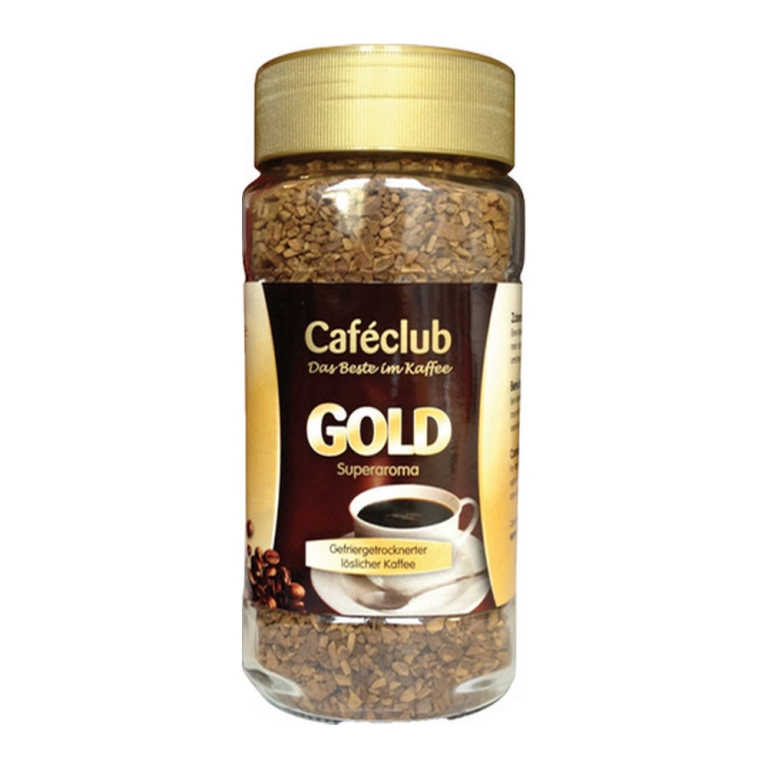 Caféclub - Gold Oploskoffie - 200g