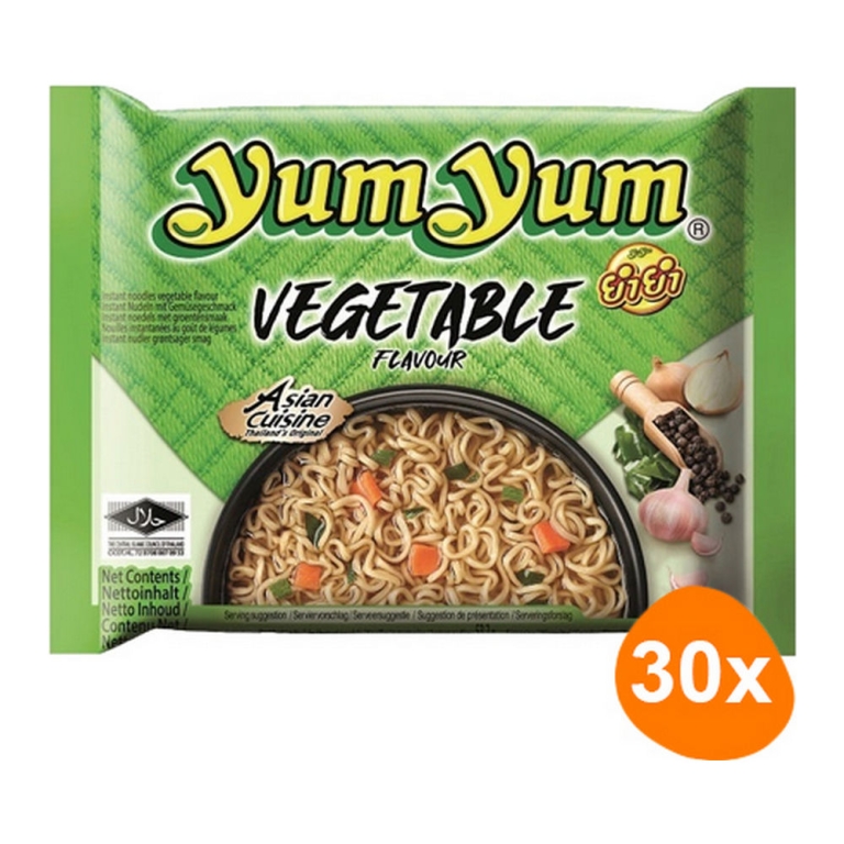 Yum Yum - Instant Noedels Groente - 30 zakjes