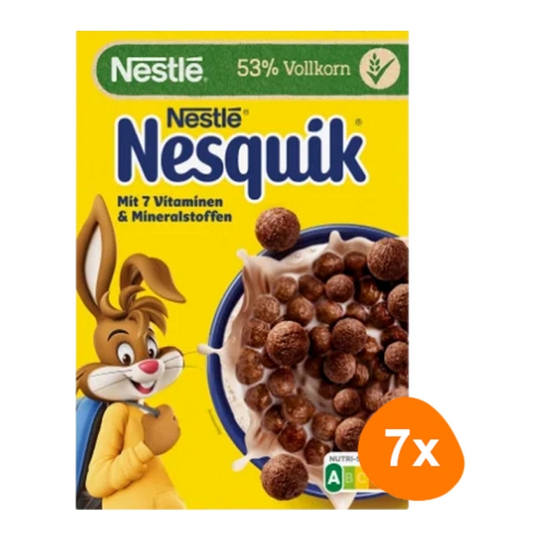 Nesquik - Chocolade Ontbijtgranen - 7x 330g