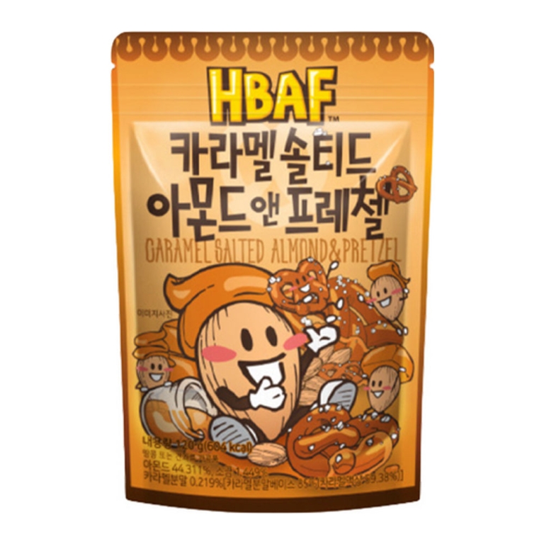 HBAF - Caramel Salted Almond & Pretzel - 120g