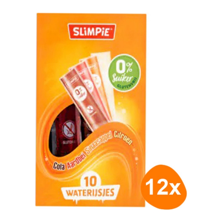 Slimpie - Waterijsjes - 12x 10 stuks