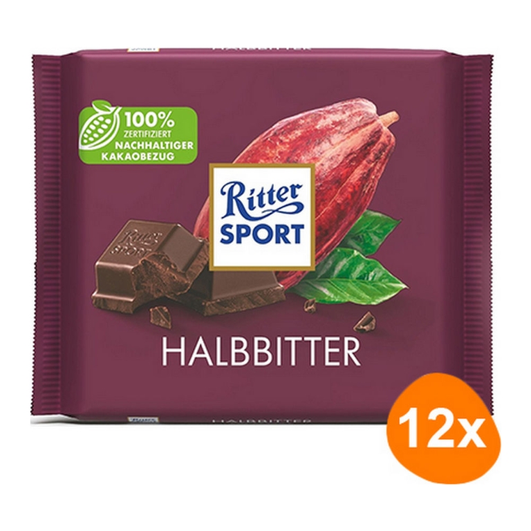 Ritter Sport - Puur - 12x 100g