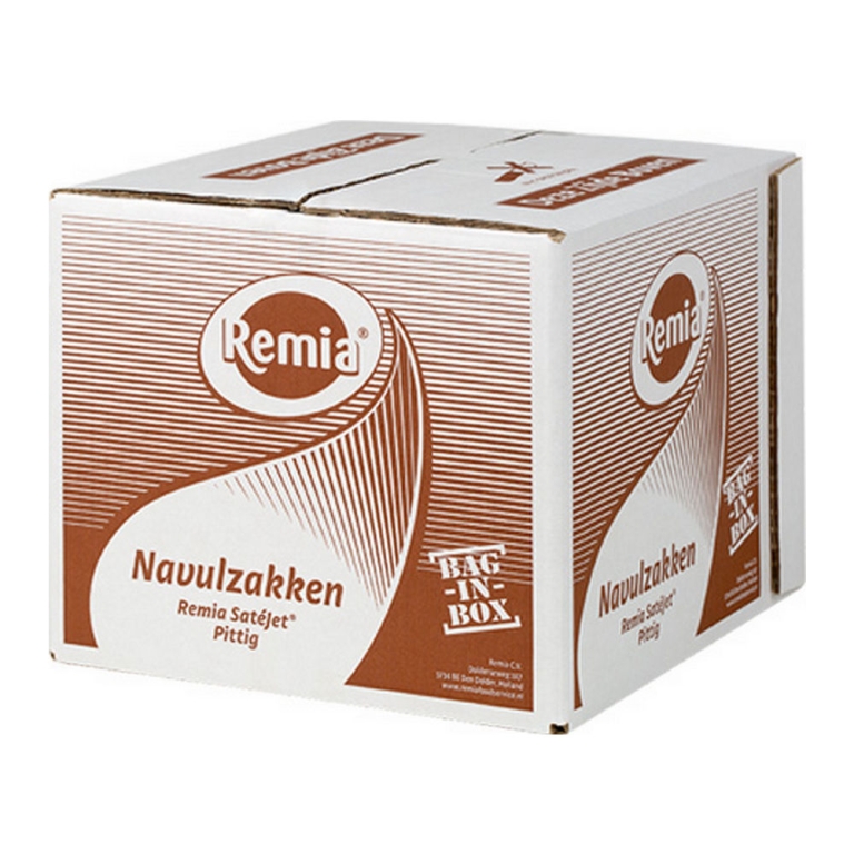 Remia - Satésaus Pittig (Bag-in-Box) - 3x 3,8kg