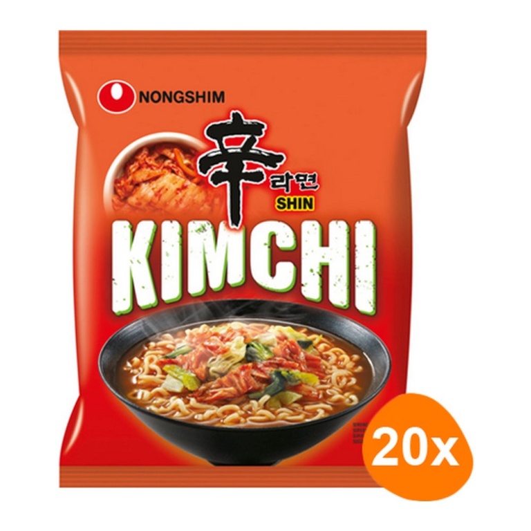 Nongshim - Instant Noedels Shin Kimchi - 20 zakjes