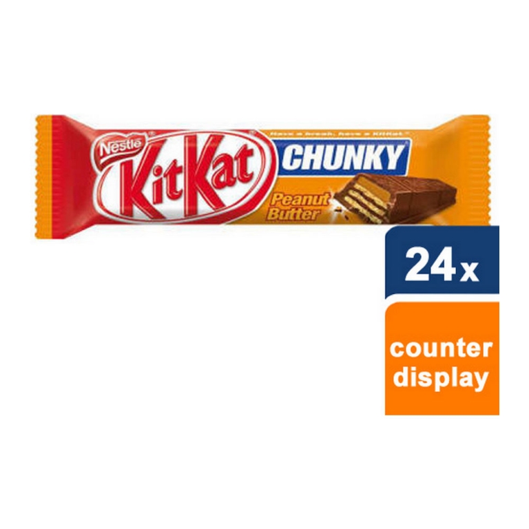 Kitkat Chunky Peanut Butter - 24 Repen