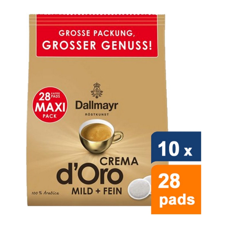 Dallmayr - Crema d'Oro - 10x 28 pads