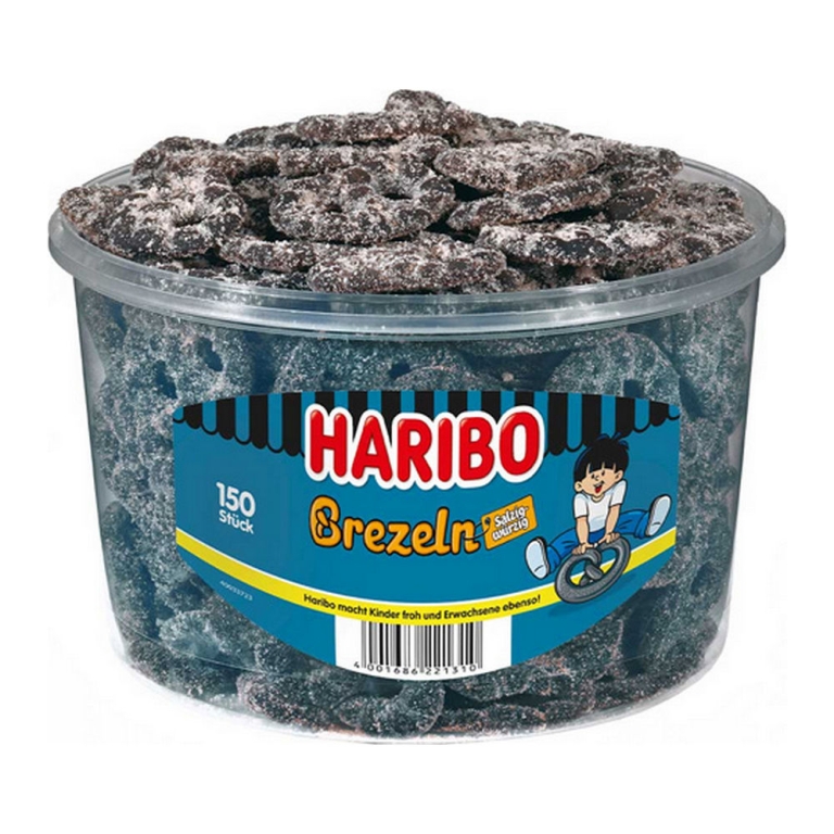 Haribo - Zoute Krakelingen - 150 stuks