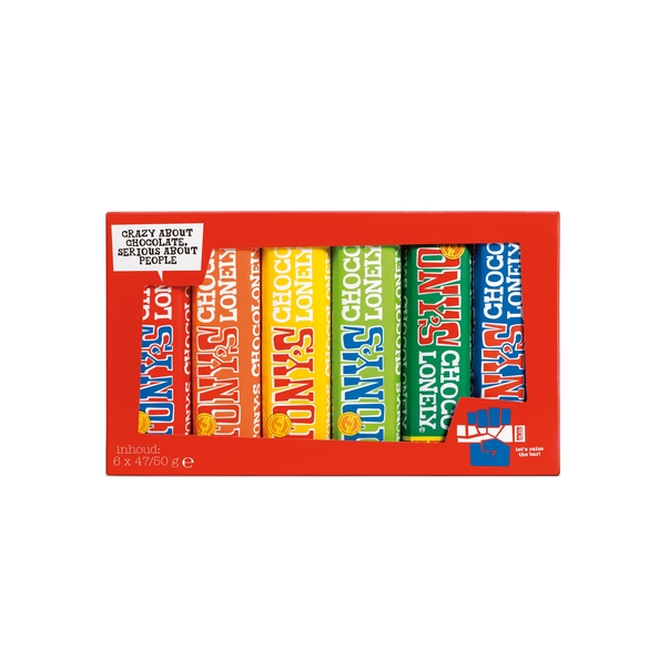 Tony's Chocolonely - Proeverijtje - 6x 47/50g