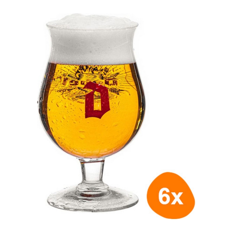 Duvel - Bierglas 330ml - 6 stuks