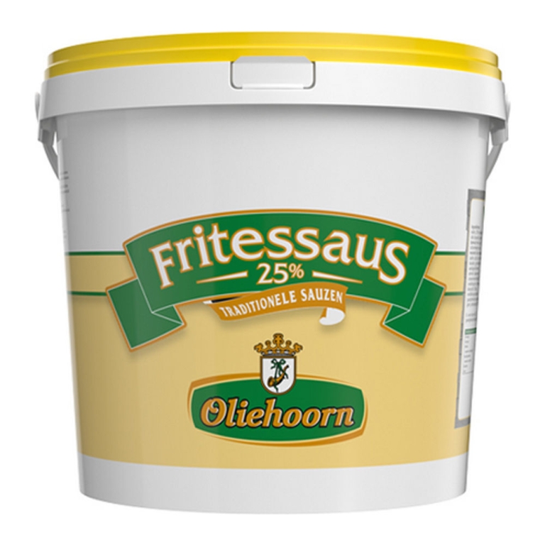 Oliehoorn - Fritessaus 25% - 10 ltr