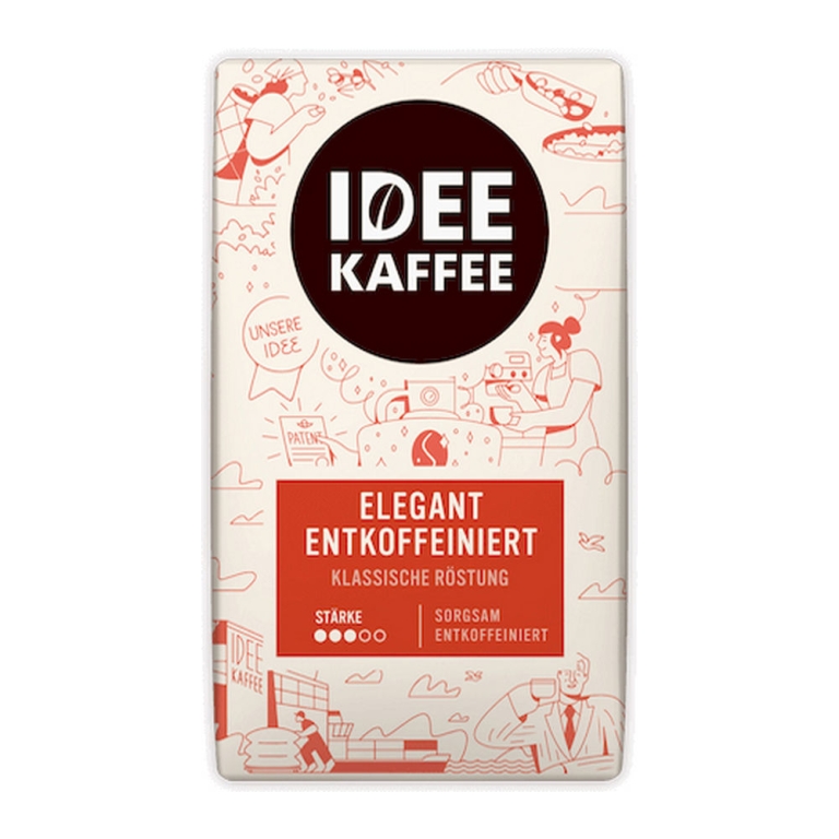 Idee Kaffee - Cafeïnevrij Gemalen Koffie - 500g