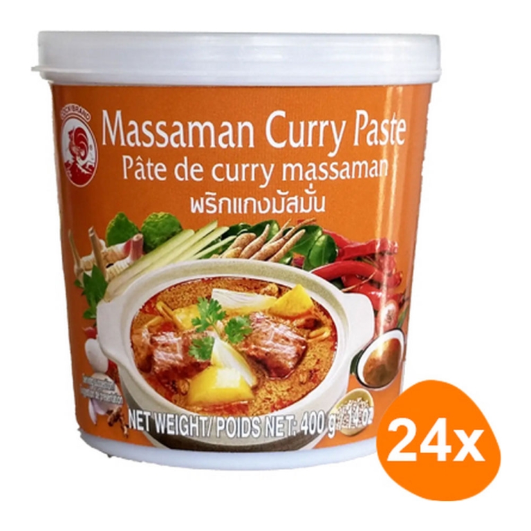 Cock Brand - Matsaman (Massaman) Currypasta - 24x 400g