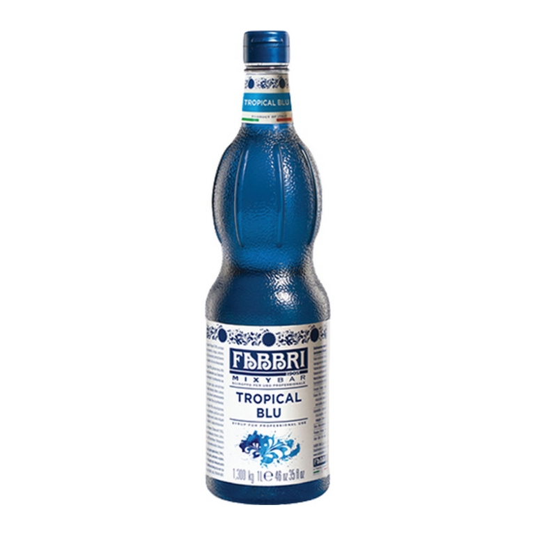 Fabbri - Mixybar Tropical Blue Siroop - 1ltr