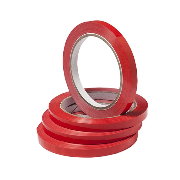 Sluittape | Rood 9 mm x 66 m | 16 stuks